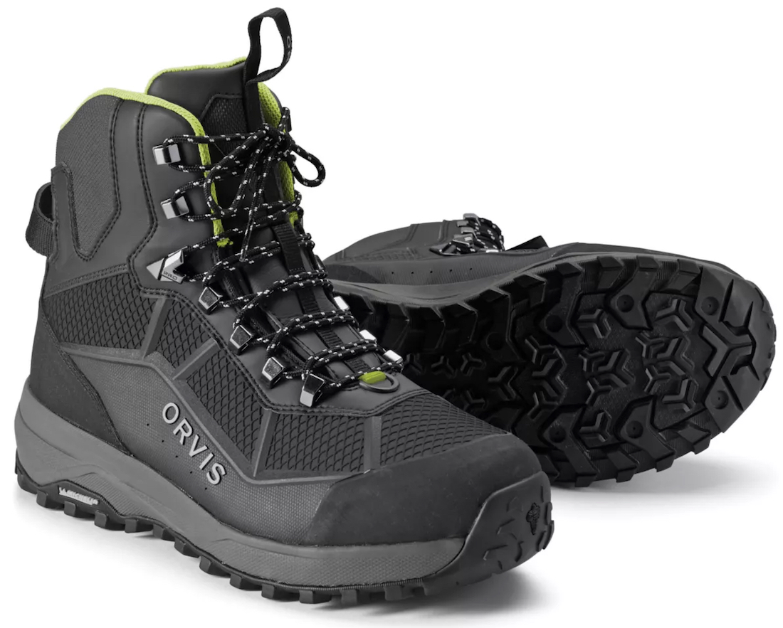 Orvis Pro Wading Boot Rubber Chaussures de wading avec semelle en caoutchouc