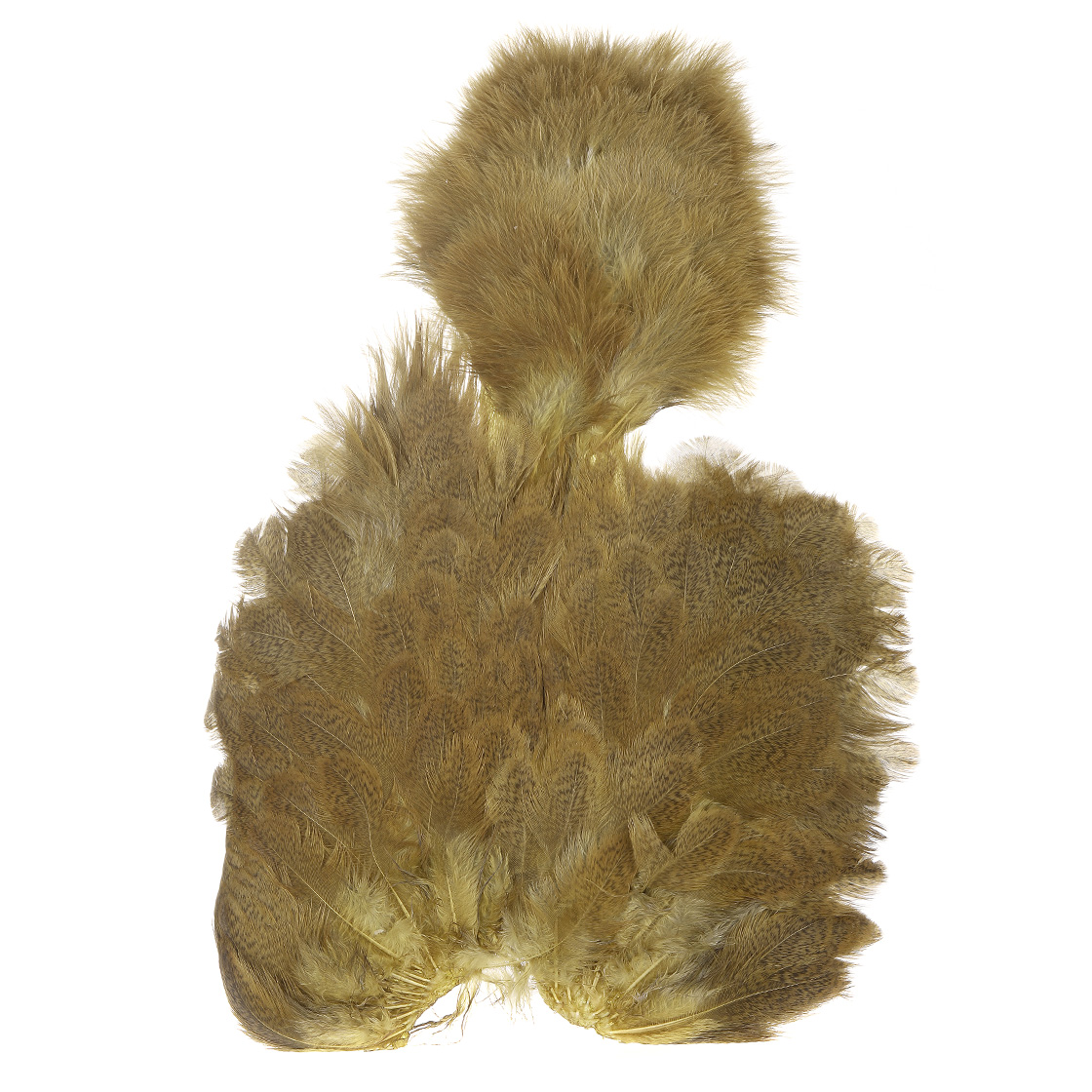 speckled dyed golden olive