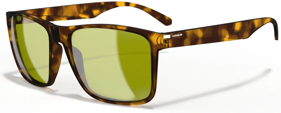 Leech X5 Sunset Lunettes polarisées (Yellow Mirror)