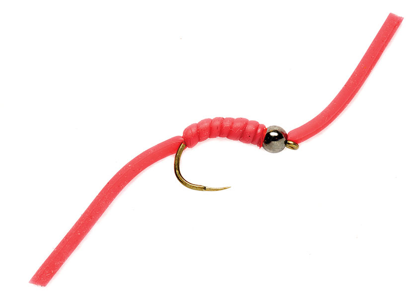 Fulling Mill Nymphes - Tungsten Squirmy Ver / Wiggly Worm Barbless