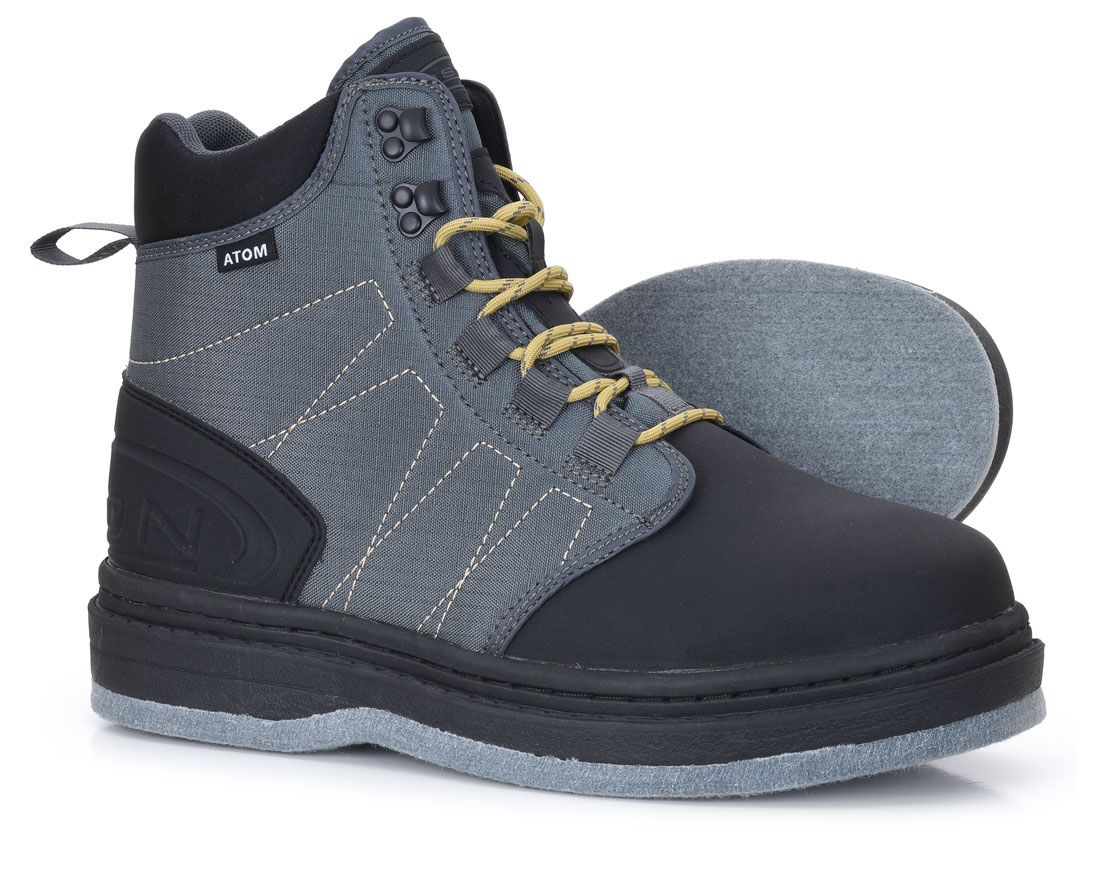 Vision Atom chaussures de wading avec semelle en feutre