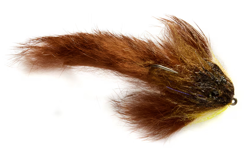 Fulling Mill Koppen Streamer faible en gras Sculpin Brown #2