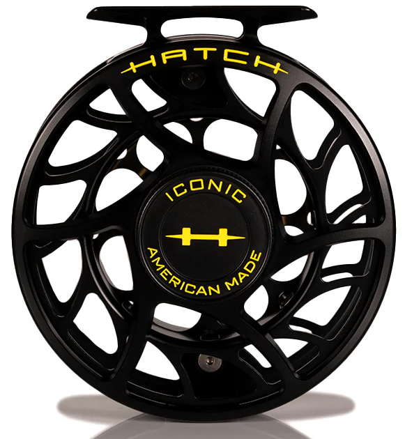 Hatch Custom Iconic The Bat Collection Large Arbor Limited Edition moulinets de mouche