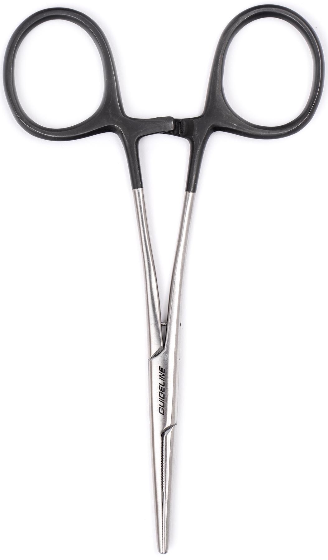 Guideline Forceps Straight 6" Pince Black Silver