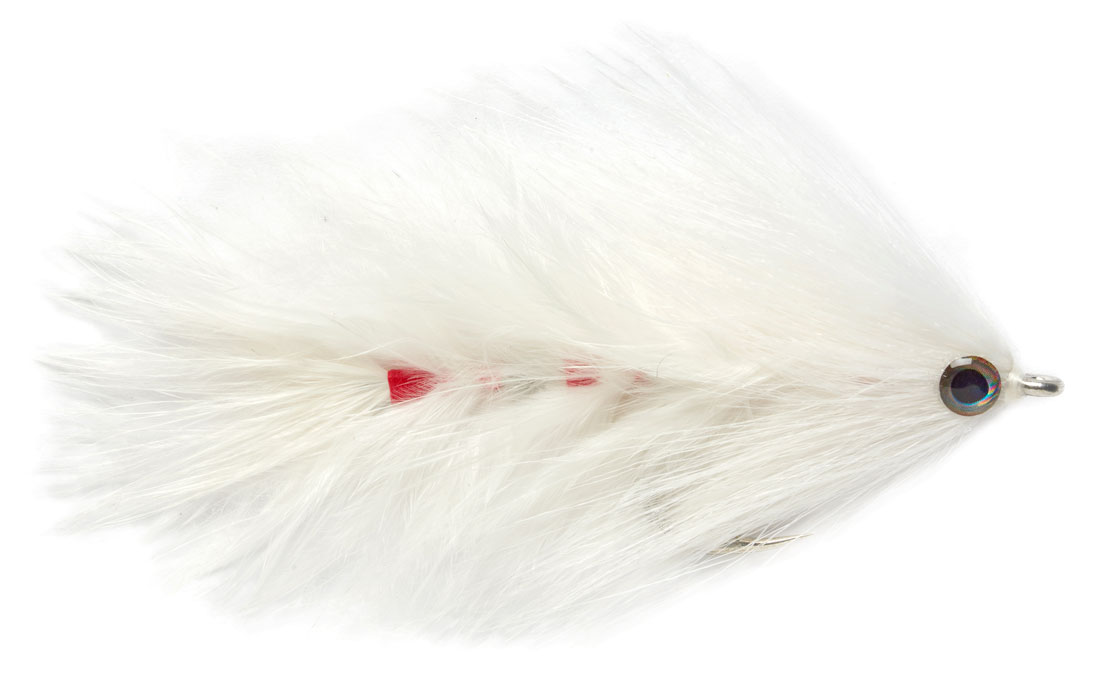 Fulling Mill Streamer - Mara-Changer blanc