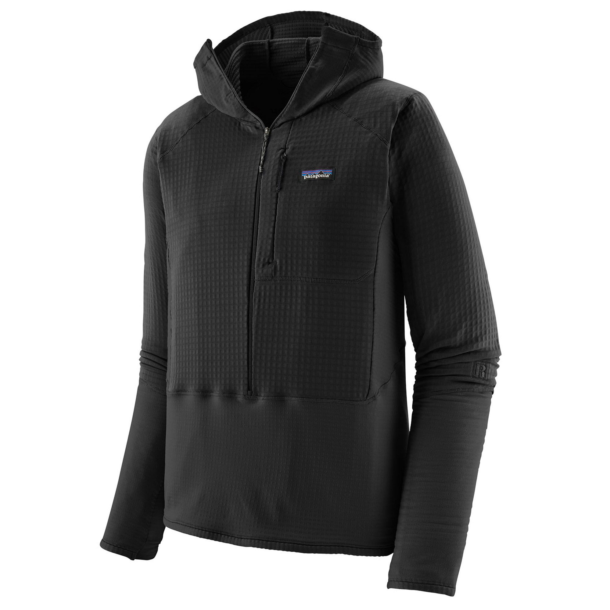 Patagonia R1 Pullover Hoody BLK - Noir