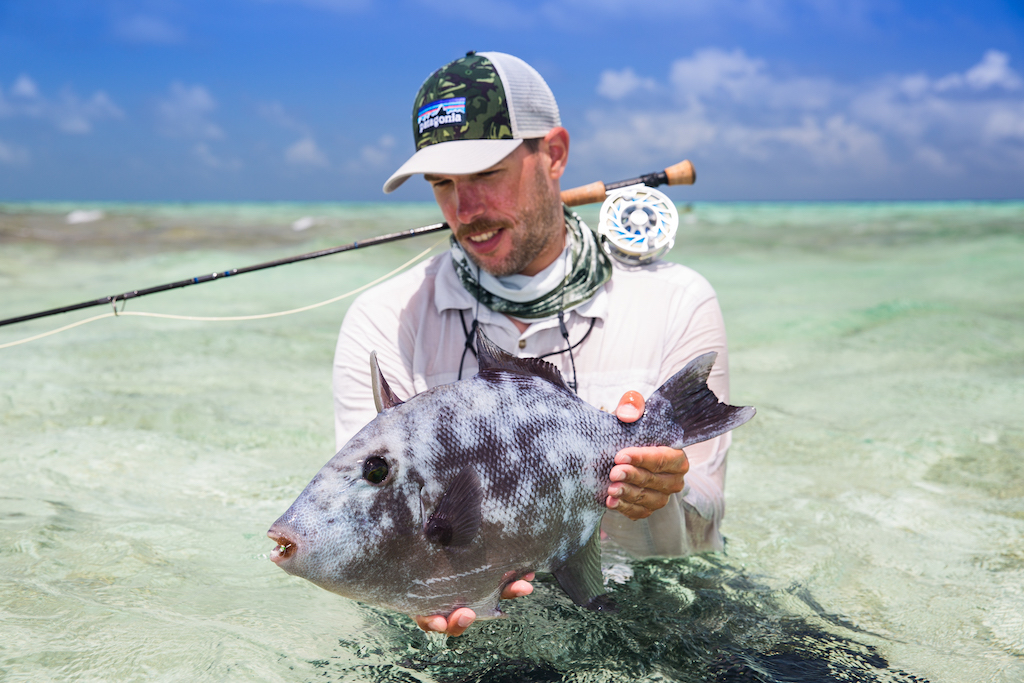 YT-Video-Permit-Triggerfish1 - Fit fürs Salzwasser! Tipps & Tricks fürs Fliegenfischen in den Tropen. Permit/Triggerfish
