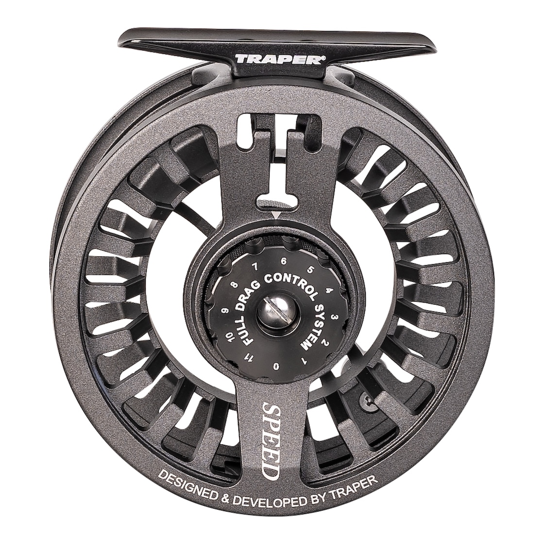 Traper Speed # 4 - 5 moulinets de mouche Gun Smoked