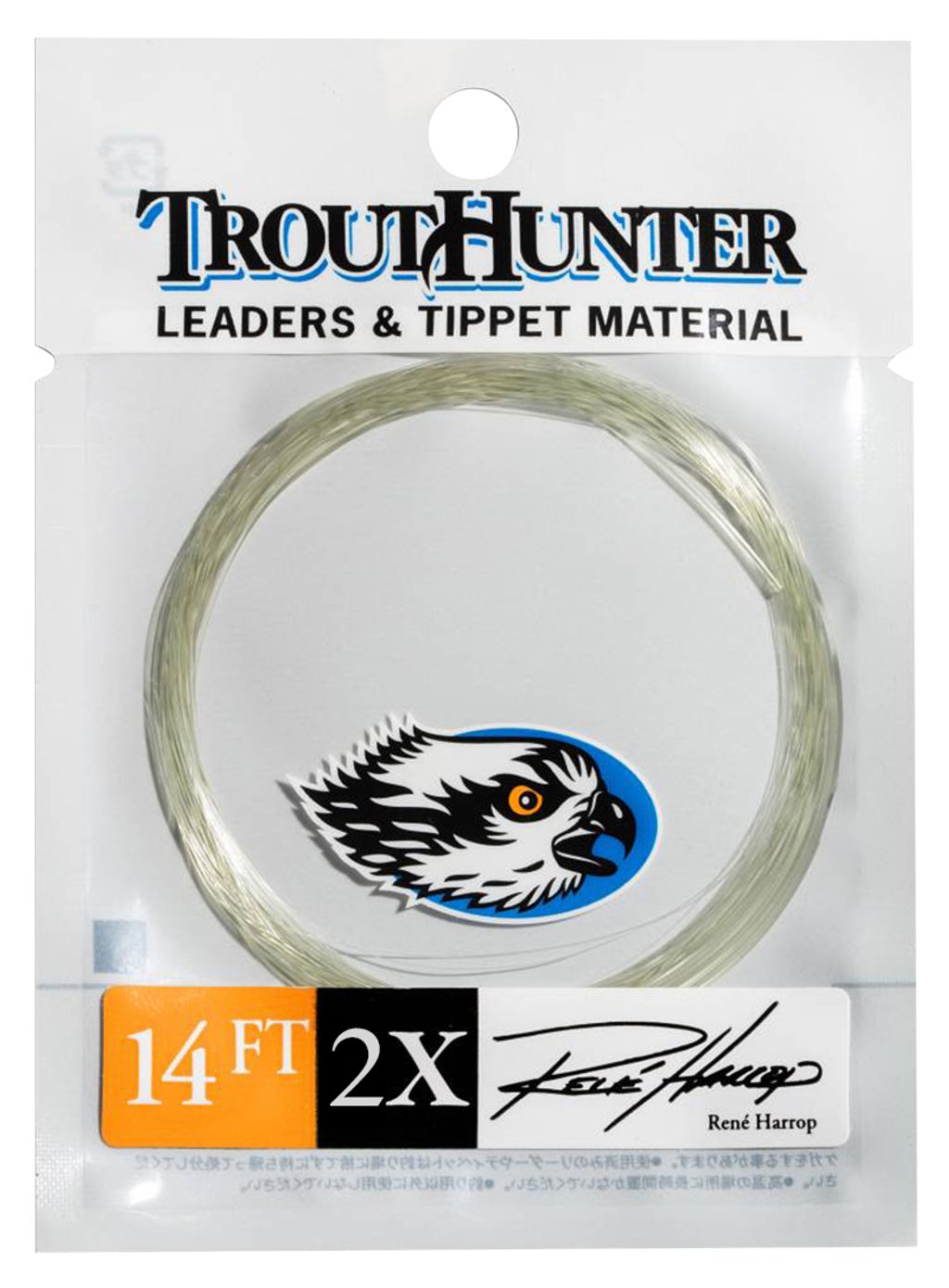 Trout Hunter Rene Harrop Tapered leader with Loop bas de ligne 14ft