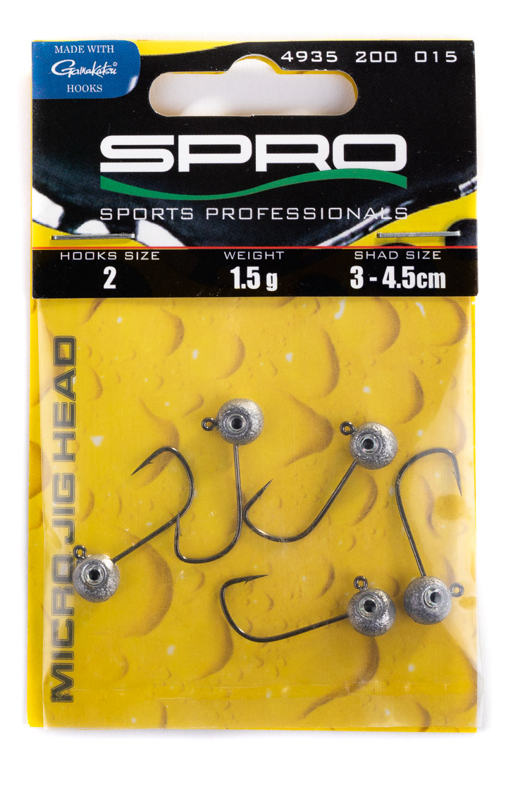 Spro Micro Jighead - Hameçon Jig 29 1,5g