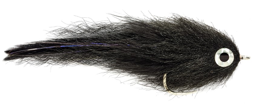 Fulling Mill mouche d'eau salée - Black Brushy