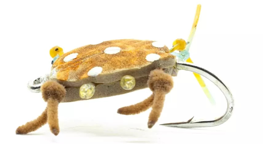 Superflies Crabe flottant Tan & Orange #4