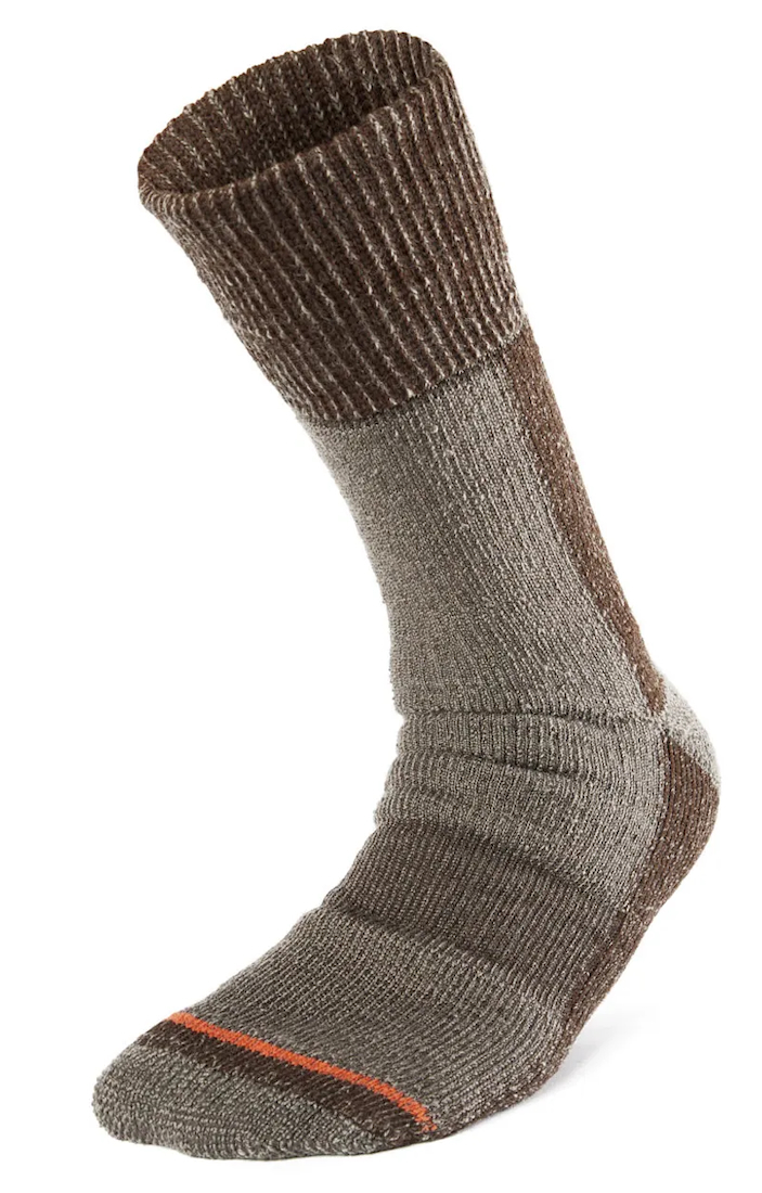 Geoff Anderson Woolly Sock chaussette marron