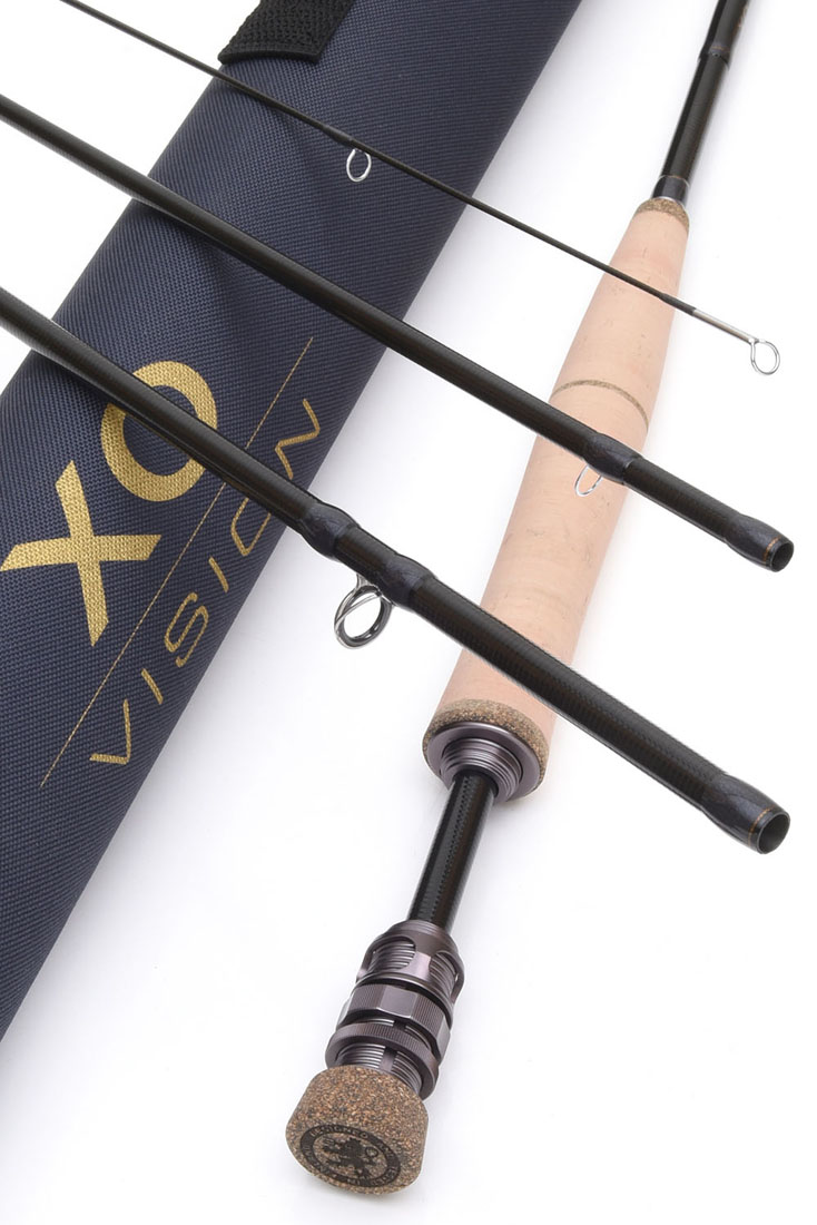 Vision XO III Euro Nymph # 3 - 10,8' ft Cannes à mouche à une main