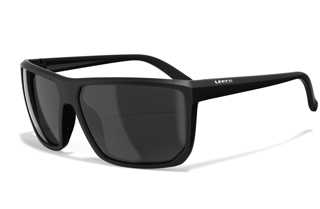Leech Condor Black Lunettes polarisées (Smoke)