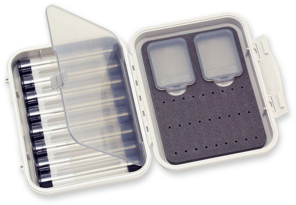 C&F Design Tube Fly Case Small 8-Tubes Boîte à mouches en tube