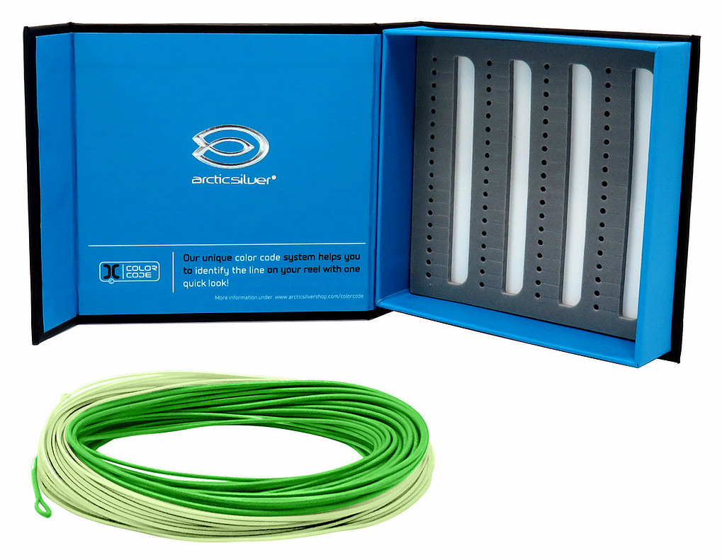 ArcticSilver MD Lines Green Velvet ligne à mouche intermédiaire