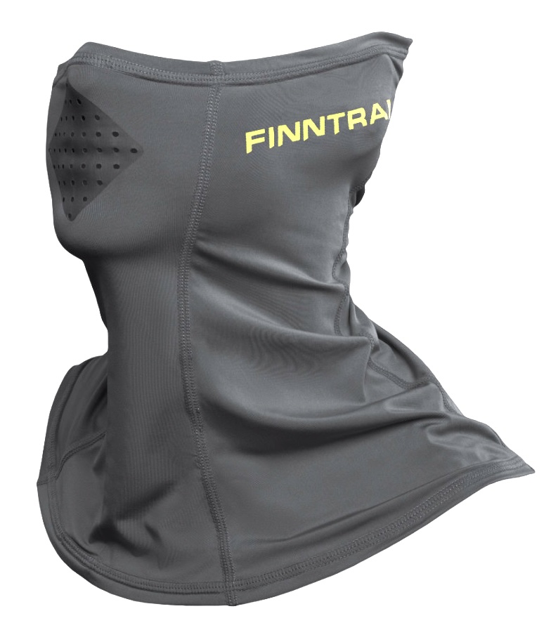 Finntrail Sun Face Mask Wave middle grey Protection solaire UPF 50+