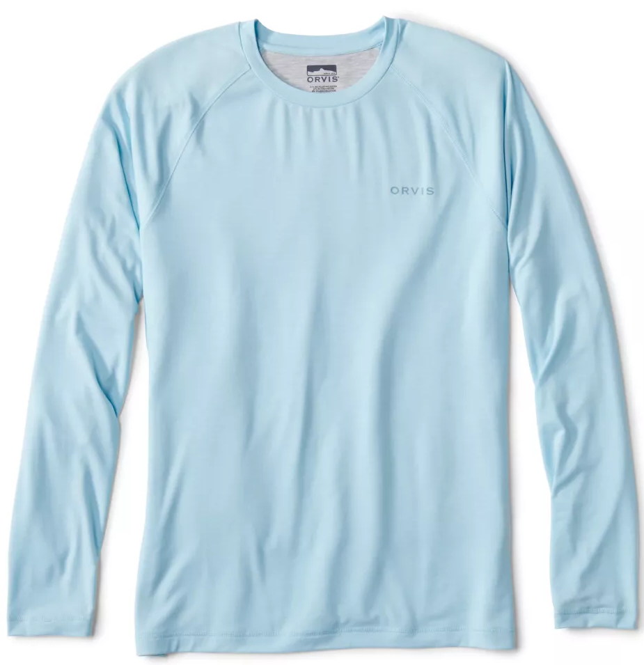 Orvis Dricast Sunshirt UPF 50+ chemise de protection solaire blue mist