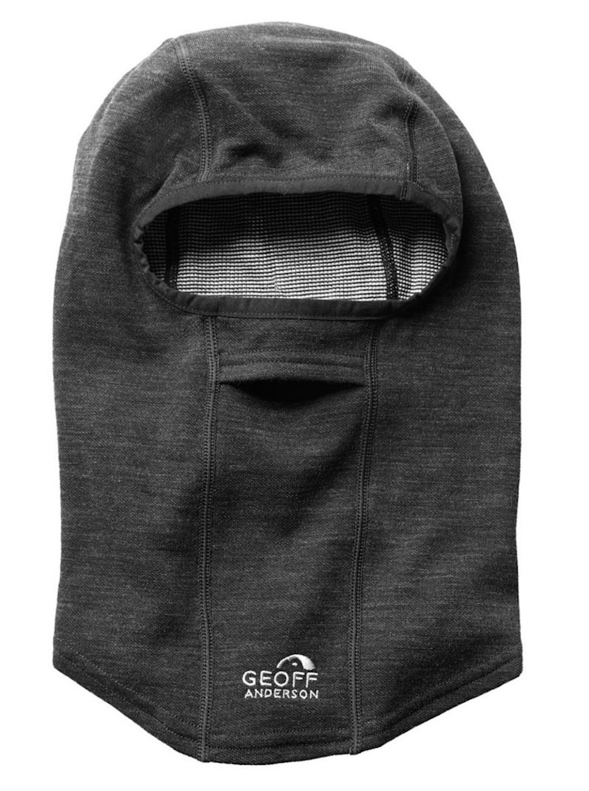 Geoff Anderson WizWool 300 Balaclava gris foncé