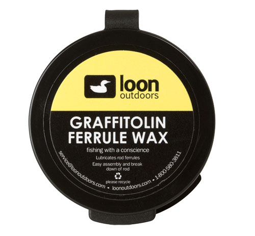 Loon Graffitolin Ferrule Wax Cire à graphite Cire pour canne à pêche