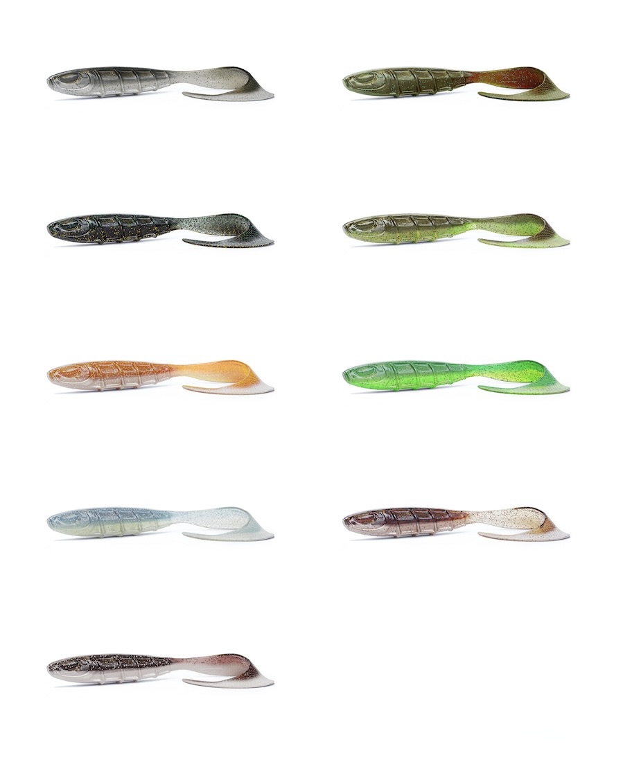 Nays GHST JNR 50 Curly Tail Softbait 12,7cm 4er Pack