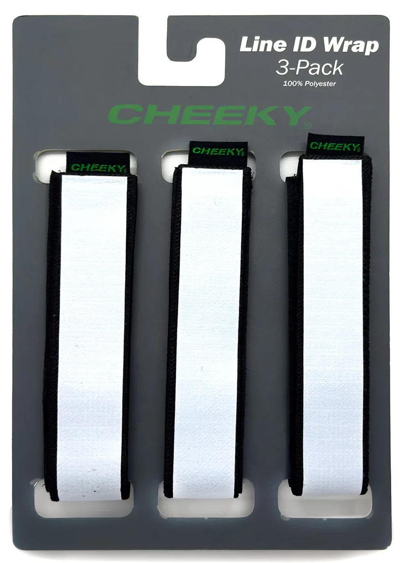 Cheeky Line ID Wrap bandes de bobines revêtues, pack de 3