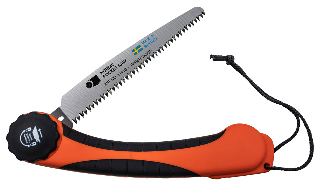 Nordic Pocket Saw Fold Scie pliante à lames interchangeables