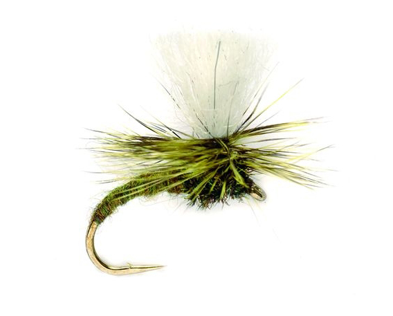 Mouche sèche Fulling Mill - Klinkhammer Light Olive