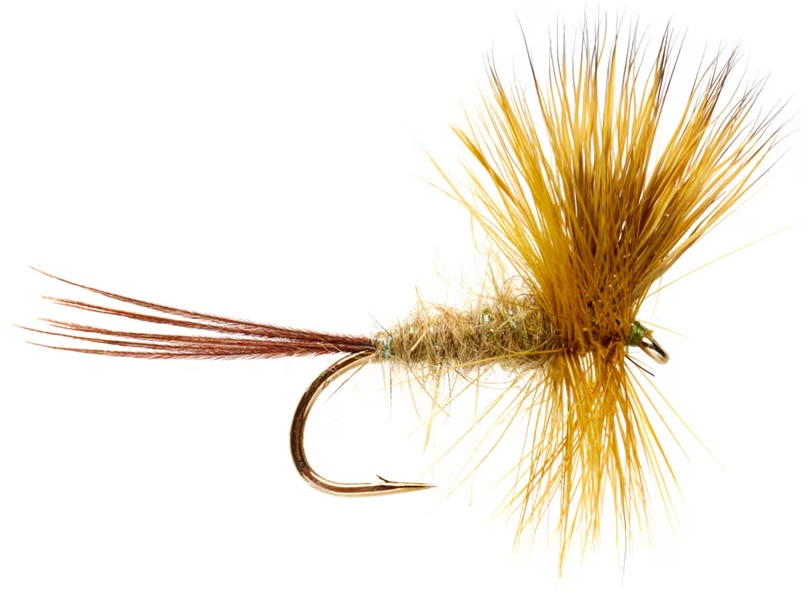 Fulling Mill Tactical Dryfly Jackie's Arrow Green Mayfly #10 Mouche de mai