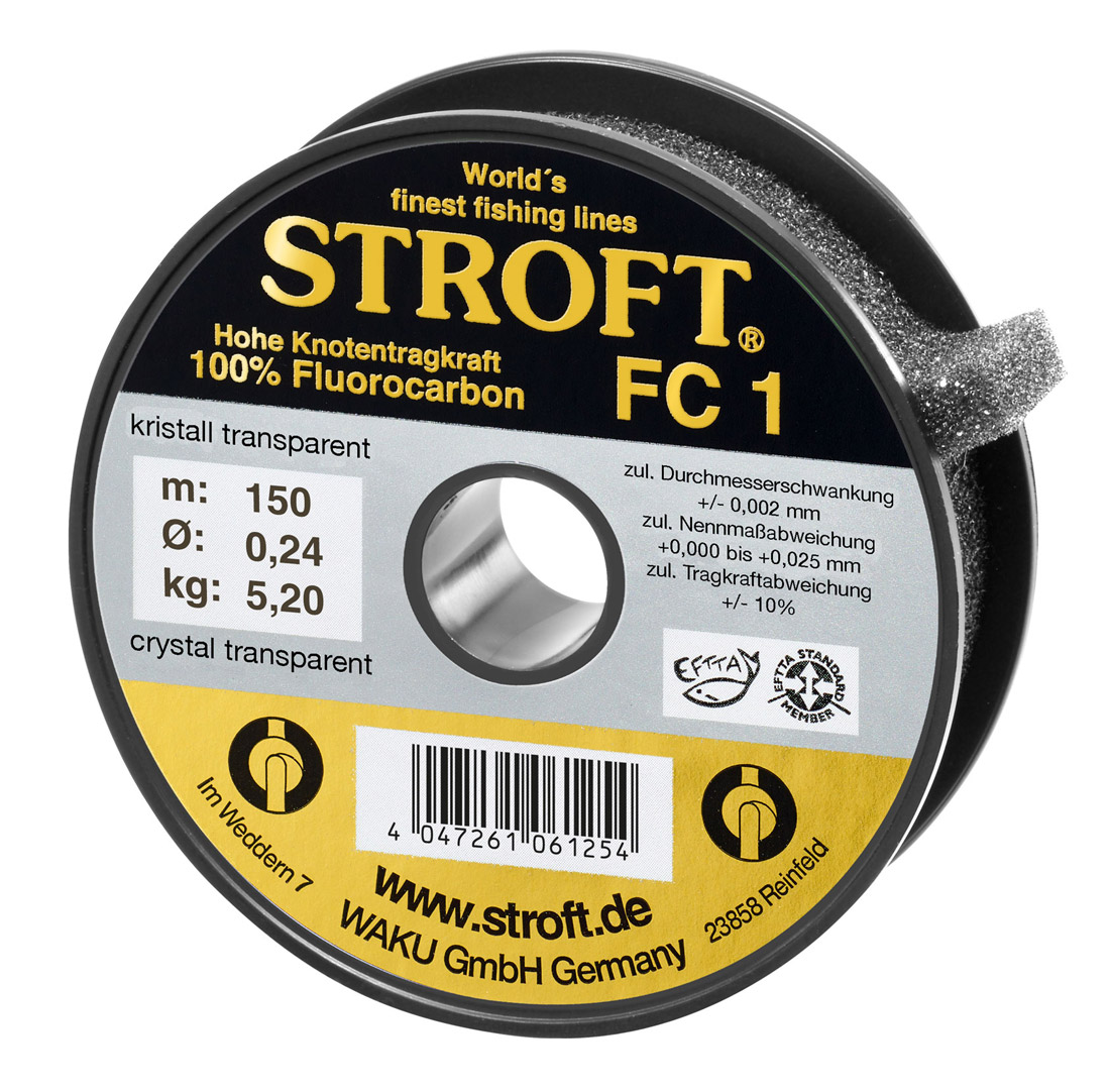 Stroft FC1 Fluorocarbone bobine de 150m
