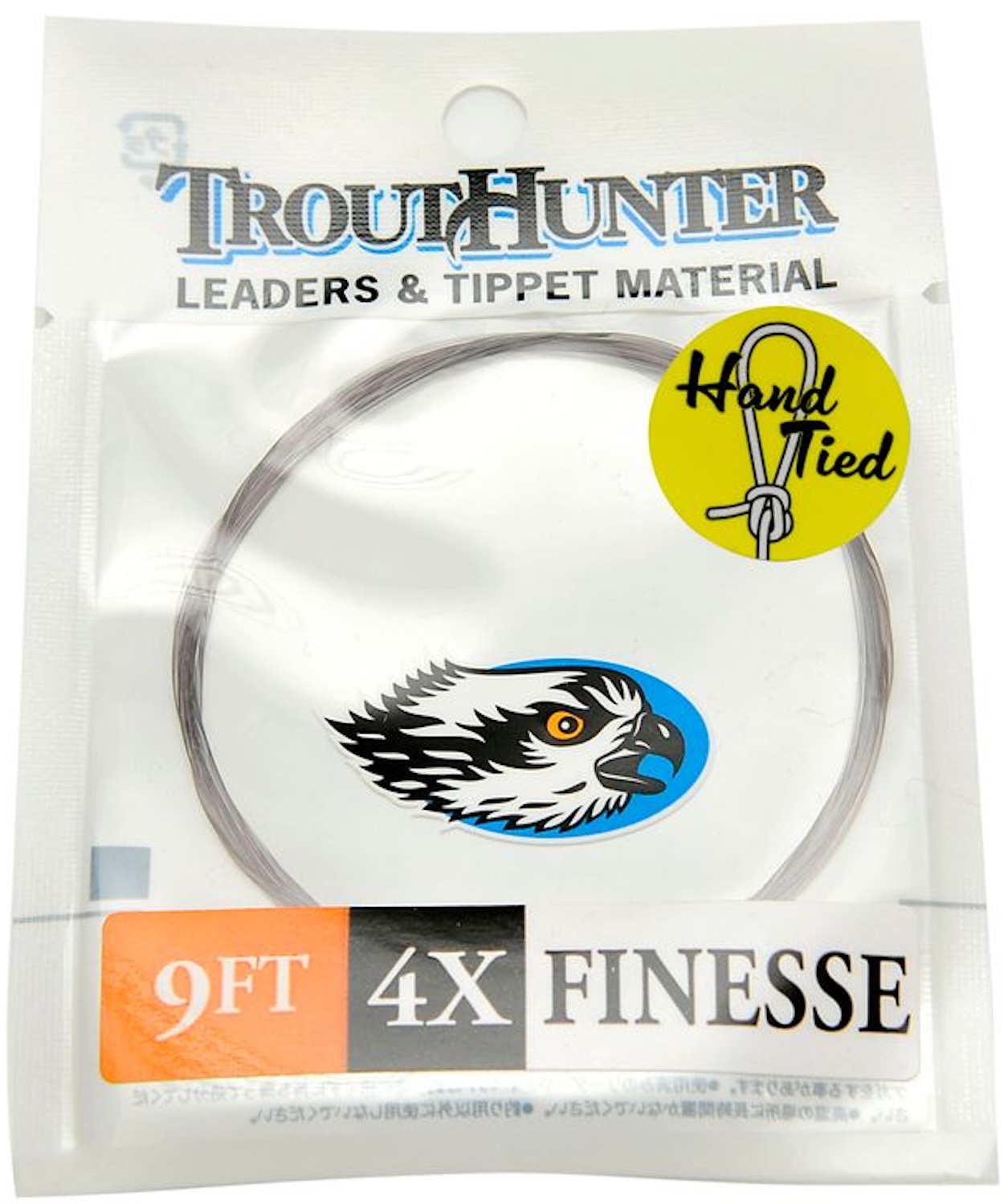 Bas de ligne Trout Hunter Finesse Tapered leader with Loop 9ft