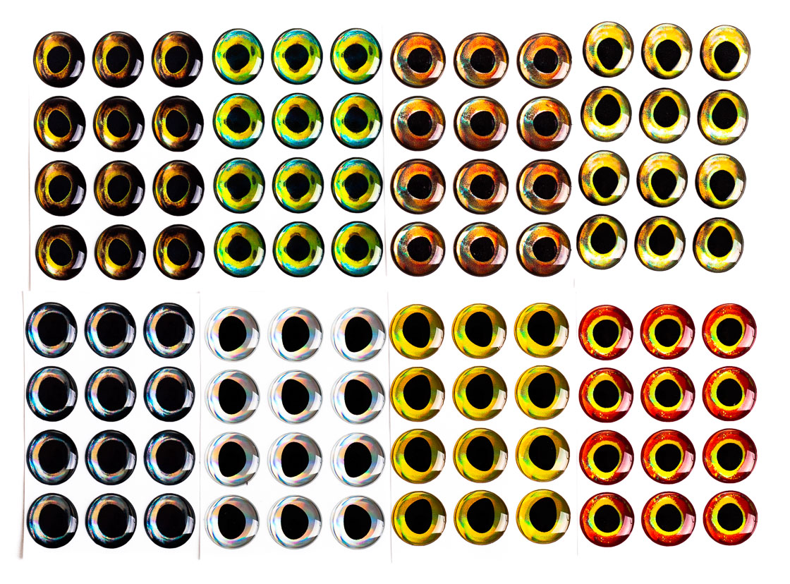 yeux 3D en epoxy Fish Eyes