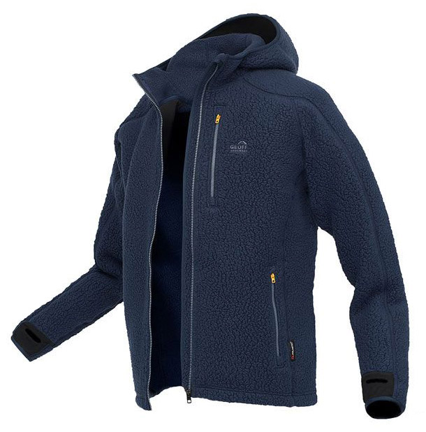 Geoff Anderson Veste polaire Teddy blue