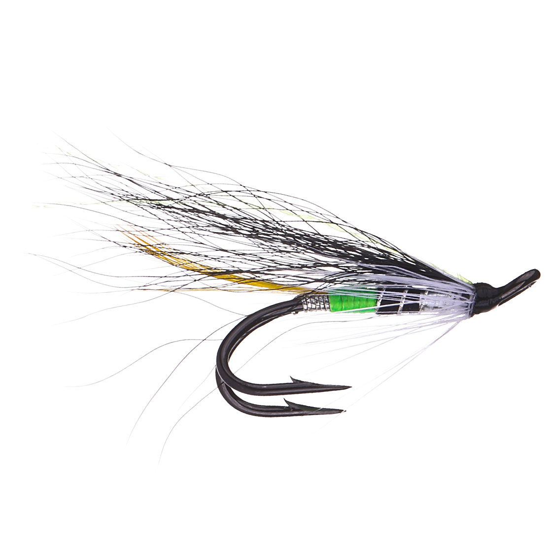 Superflies Mouche à saumon - Rimpauttaja Black Double