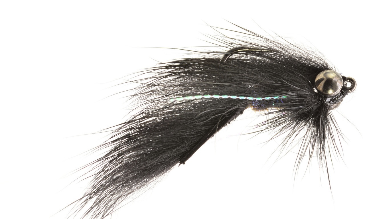 Umpqua Streamer Hell Razor Leech Black #12