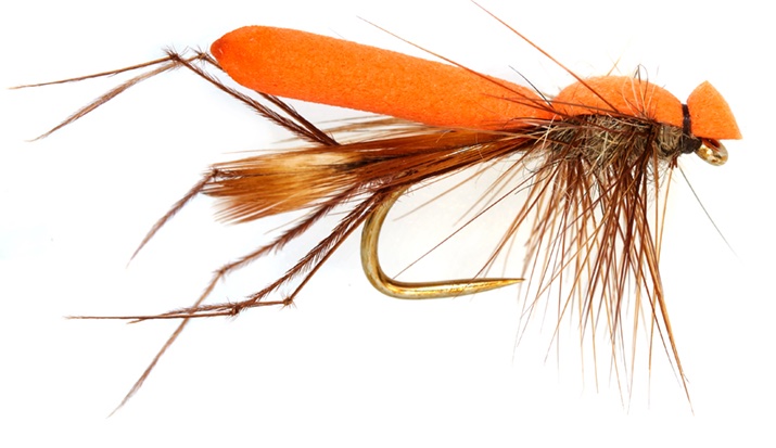 Mouche sèche Fulling Mill - Daddy Real Orange Barbless