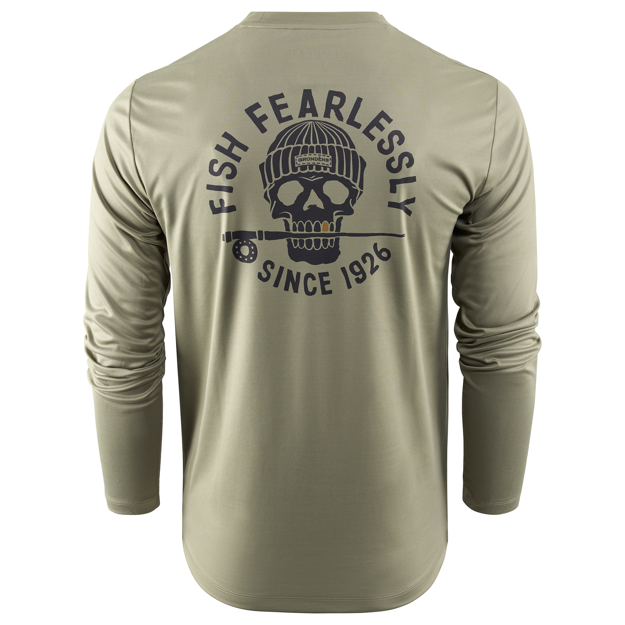 Grundéns DeadStick LS Tech Tee UPF 50+ T-shirt de protection solaire Forest