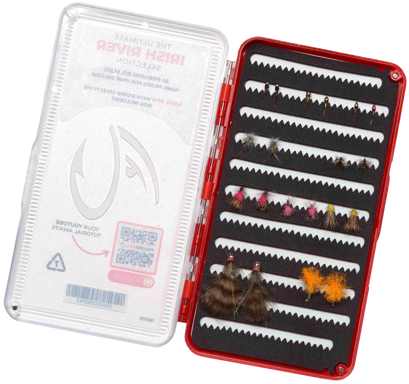 Fulling Mill Ultimate Irish River Kit mouches avec boîte à mouches