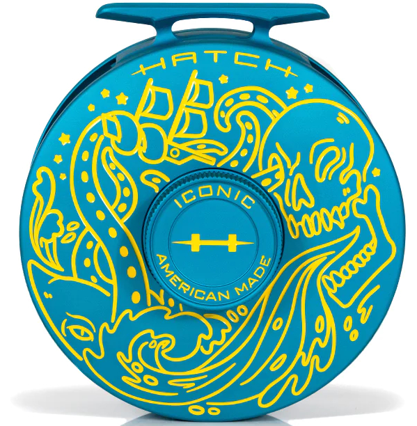 Hatch Iconic Custom Kraken 7 Plus moulinet de mouche édition limitée