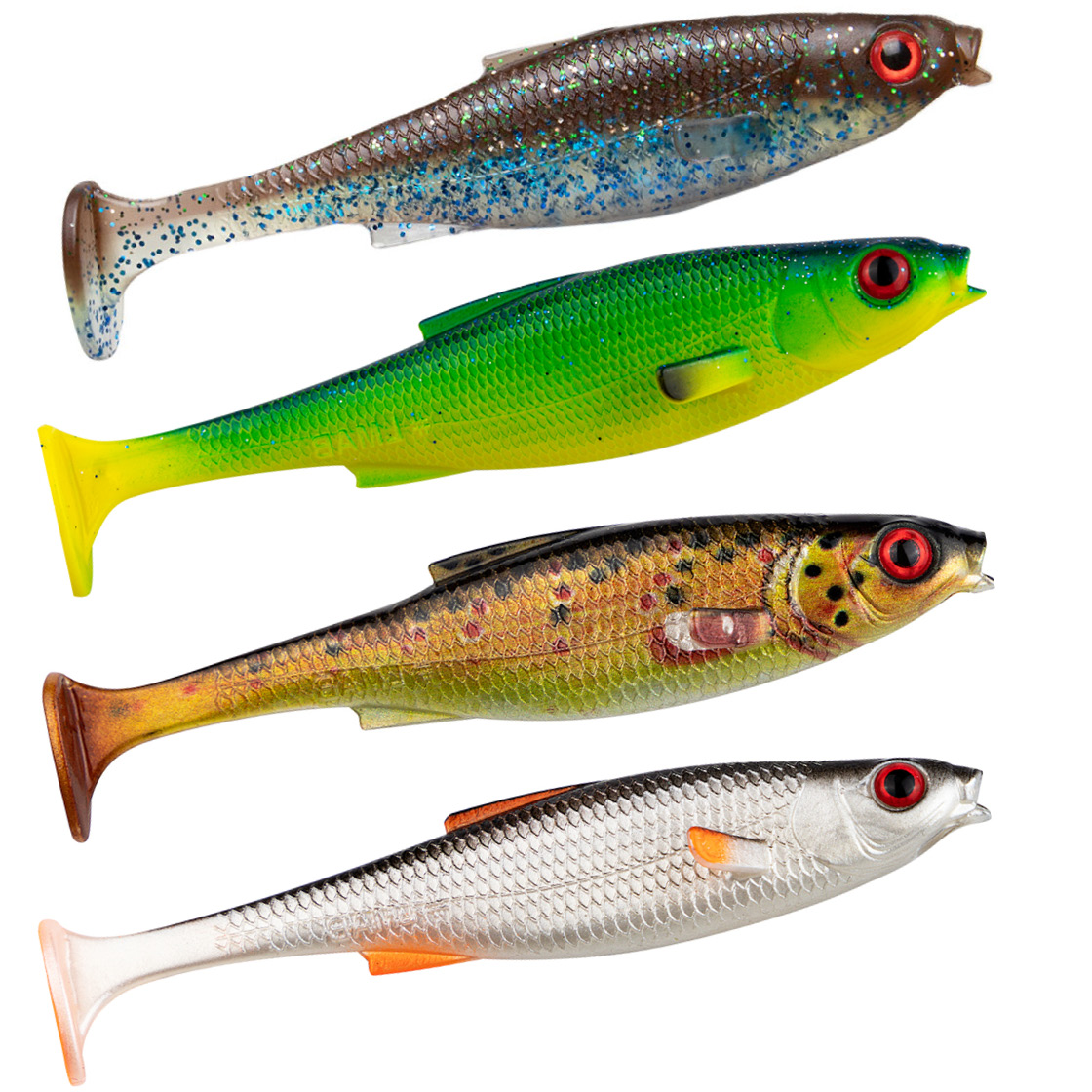 LMAB KØFI (KÖFI) Roach Shad 26 cm poisson élastique