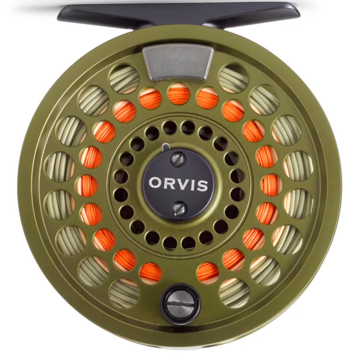 Orvis Battenkill Disc moulinets de mouche mat olive