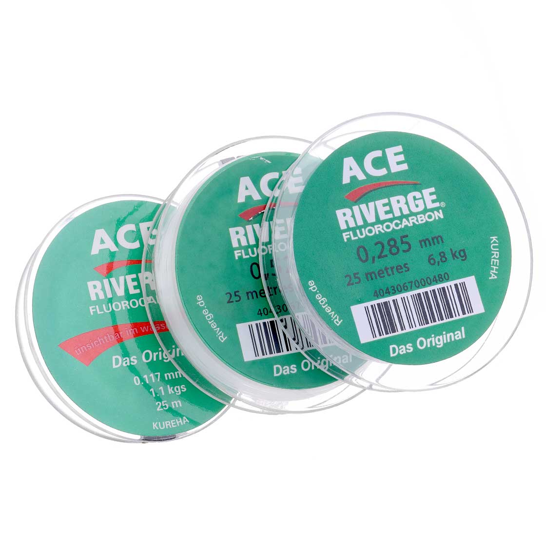 Riverge ACE Fluorocarbone Tippet Matériel de bas de ligne