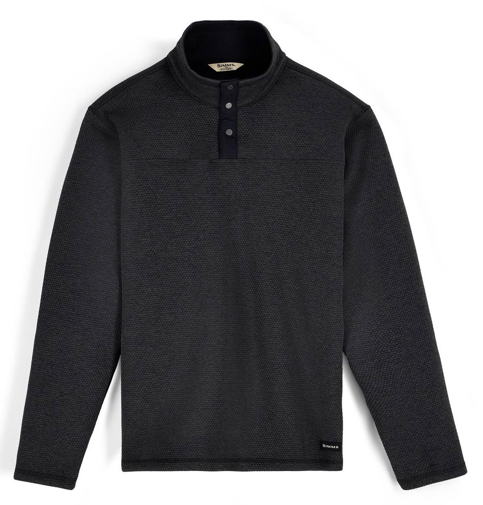 Simms Harbour Sweater Noir Heather