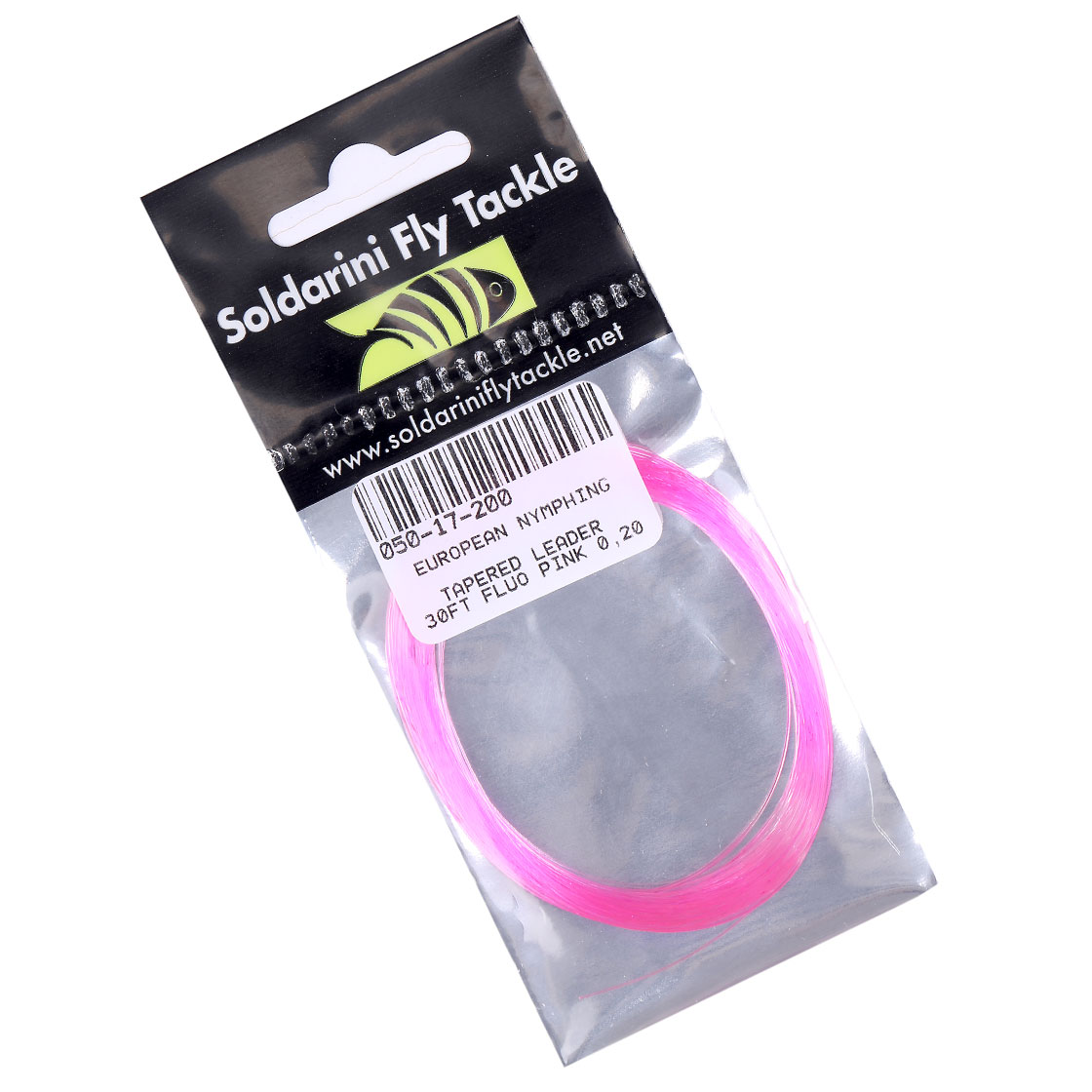 Soldarini Fly Tackle Euro Nymph Tapered Leader 30 ft