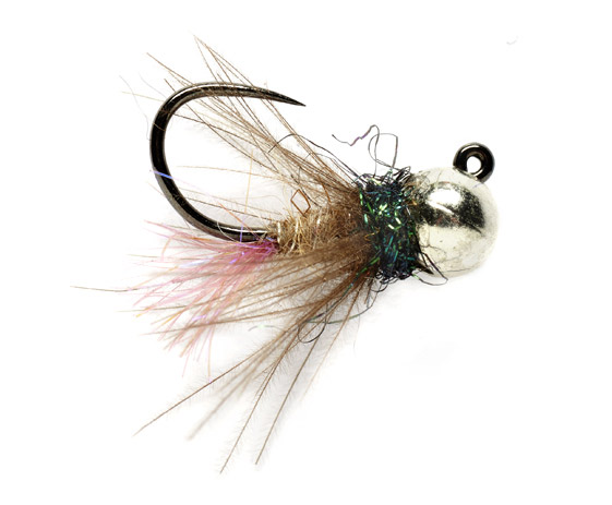 Nymphes Fulling Mill - Rozas Violet CDC Jig Barbless