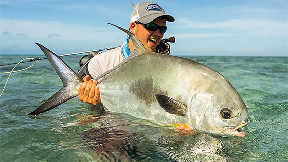 Prêt pour l'eau salée ! Conseils et astuces pour la pêche à la mouche sous les tropiques. Permit/Triggerfish