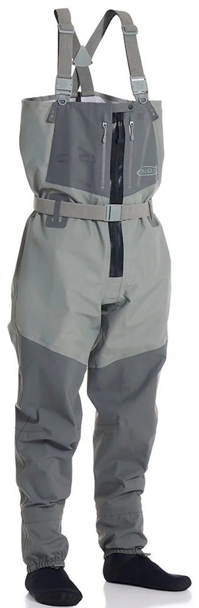 Vision Koski Zip Wader Cuissardes avec fermeture éclair Grey