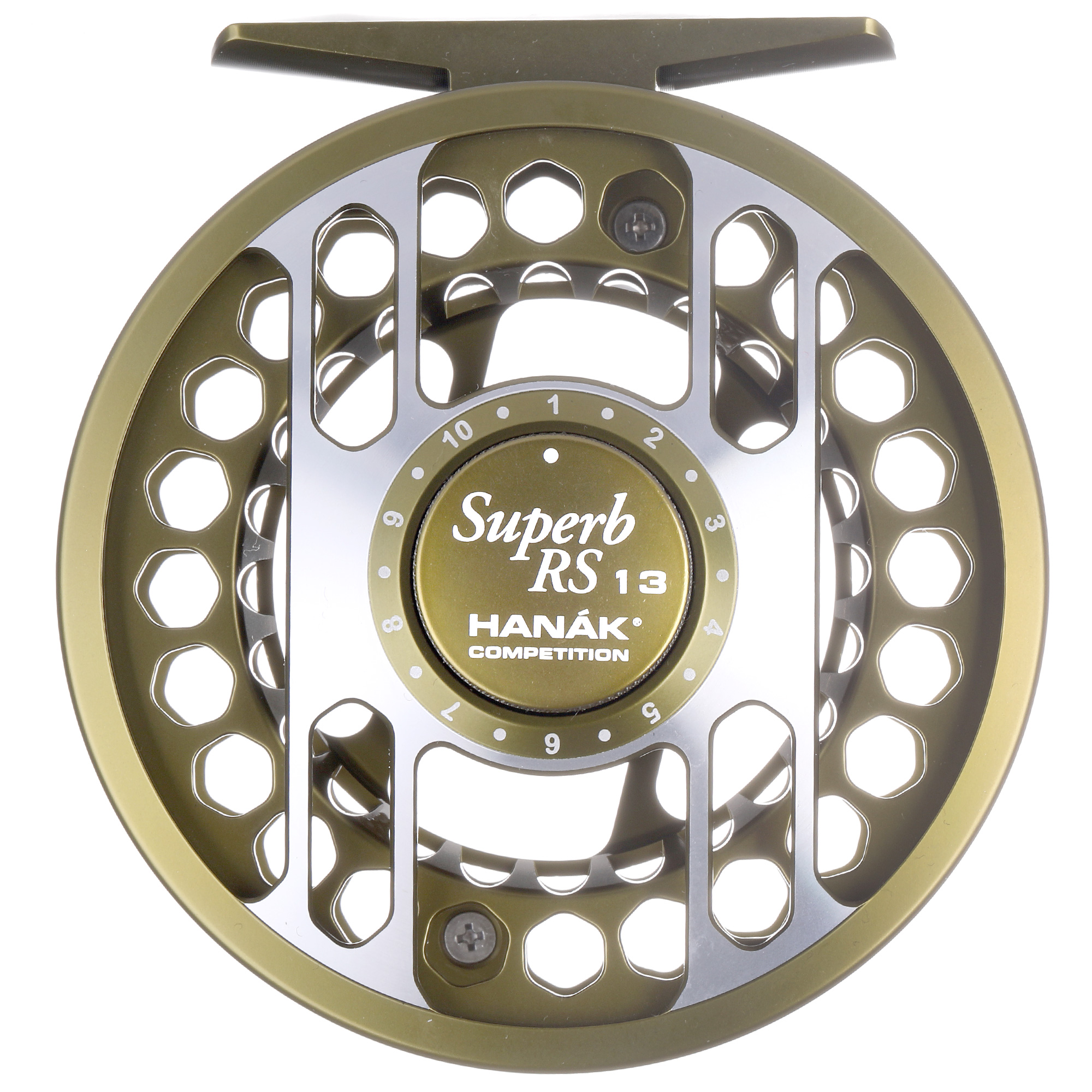Hanak Superb RS 13 moulinets de mouche mat-olive