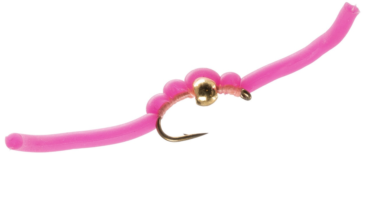 Umpqua Squirmy Wormie TB Hot Pink #12
